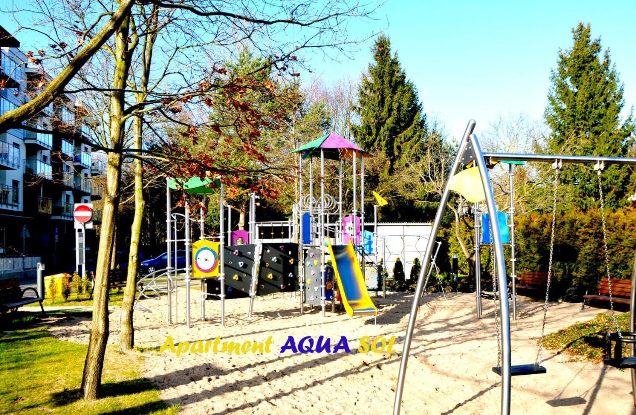 Kolobrzeg, Aqua Sol Polanki Park, Strand 300 M, Schwimmbad, Fitness, Parkplatz, Terasse Zewnętrze zdjęcie